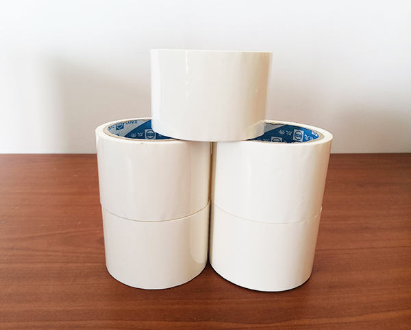 Does the stickiness of packing tape decrease over time?