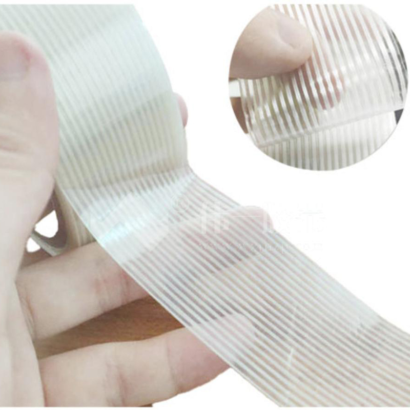 A non-residue fiber tape designed for temporary fixing in the home appliance industry