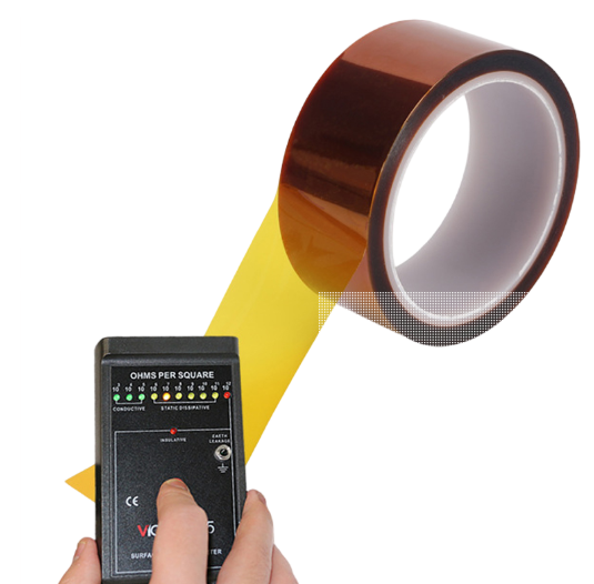 Antistatic polyimide tape