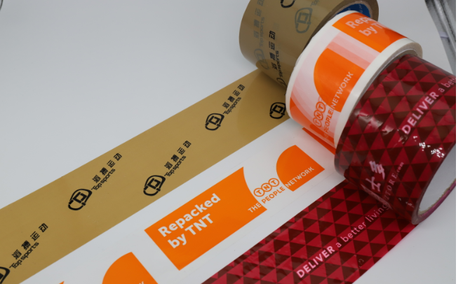 Printed tape weaves dreams: a myriad of worlds within a small space.