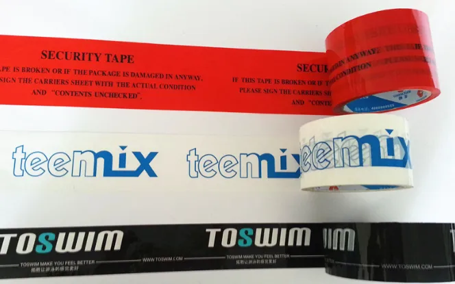 Every roll of packing tape is a 