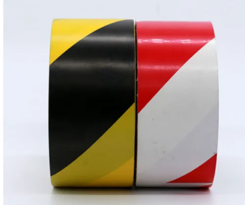 What do different colors of floor tape mean?