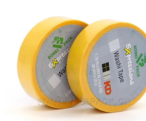 Differences Between Masking Tape and Washi Tape